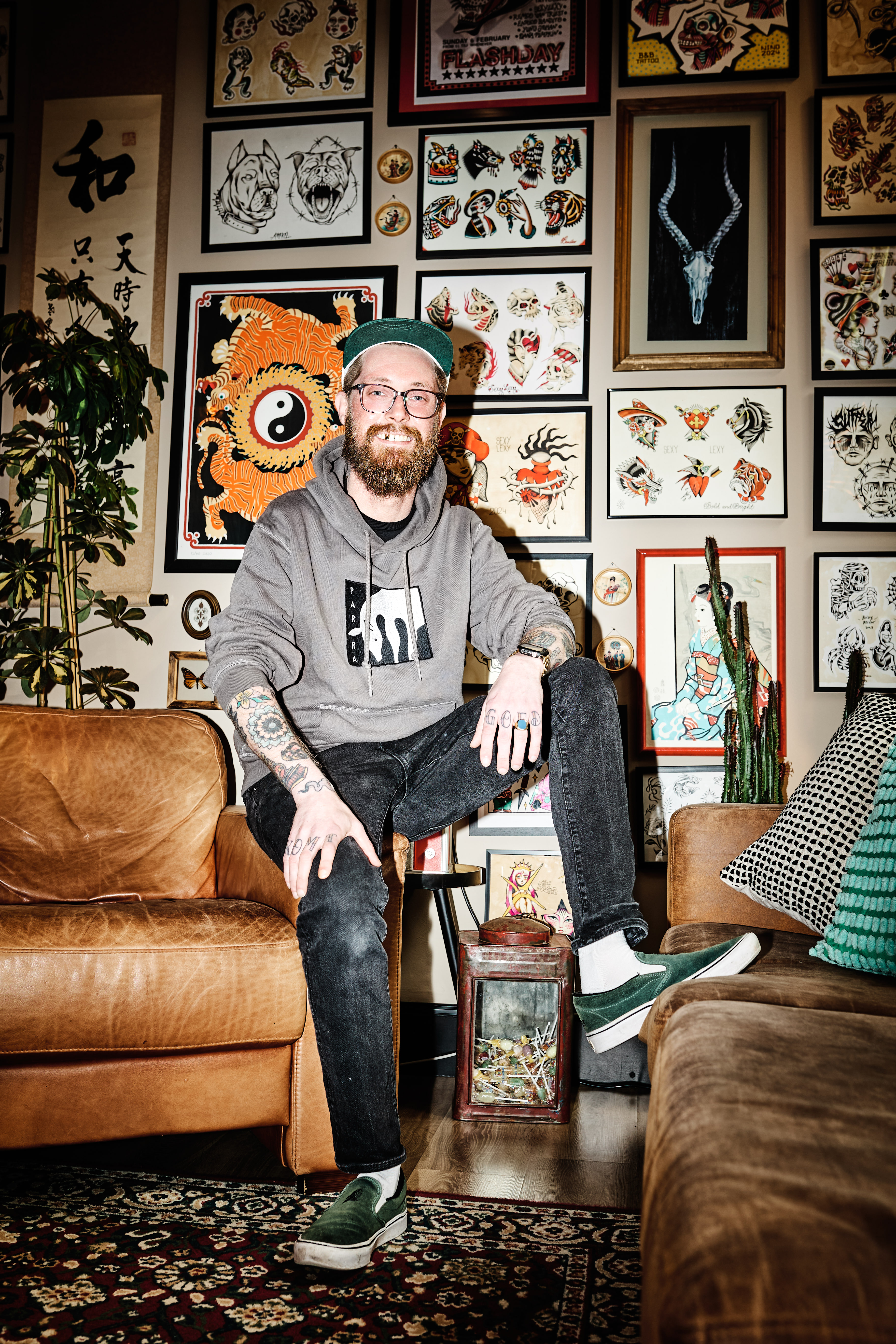 Logo van bold & bright tattoo